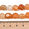 Natural Red Aventurine Beads Strands GG-CBA787B-A15-4