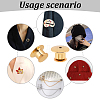 60PCS 3 Colors Alloy Brooch Base Settings PALLOY-FG0004-41-6