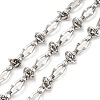 304 Stainless Steel knot with Oval Link Chains CHS-S012-05P-1