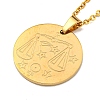 Constellation Pendant Necklaces LS-NJEW-S422-04G-07-2