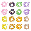 16 Strand 16 Color Transparent Electroplate Glass Beads Strands EGLA-TA0001-23-9