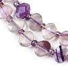 Natural Colorful Fluorite Beads Strands G-G182-F01-01-4