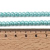 Eco-Friendly Dyed Glass Pearl Round Beads Strands HY-A002-4mm-RB104-4