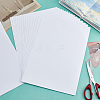 Rectangle Paper Double-side Tap AJEW-WH0240-24-2