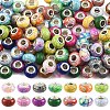 100Pcs 2 Styles Opaque Resin European Beads RPDL-YW0001-20-1