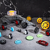 Olycraft Plastic Toy Wheels DIY-OC0012-14-5