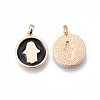 Brass Enamel Charms KK-N232-200-NF-2