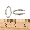 Non-Tarnish 304 Stainless Steel Linking Rings STAS-A095-04A-P-3