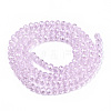 Electroplate Glass Beads Strands EGLA-A034-T10mm-A22-2