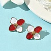 Alloy Enamel Stud Earrings FS-WG082C3-05-5