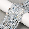 Natural Aquamarine Beads Strands G-G003-B02-01-6