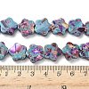 Dyed Synthetic Imperial Jasper Beads Strands G-D337-14mm-B02-5