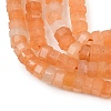 Natural Red Aventurine Beads Strands G-G345-C27-2x4mm-4