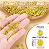 Picasso Baking Paint Glass Seed Beads SEED-TA0001-62D-3
