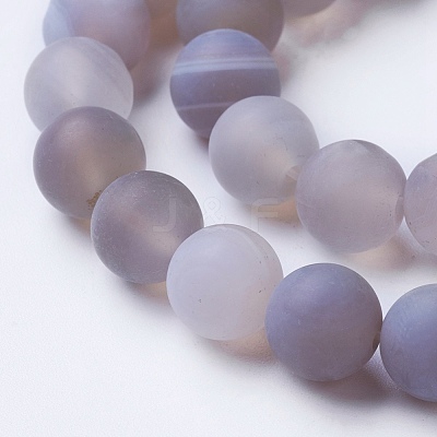 Natural Grade A Striped Agate/Banded Agate Beads Strands G-E478-04-10mm-1
