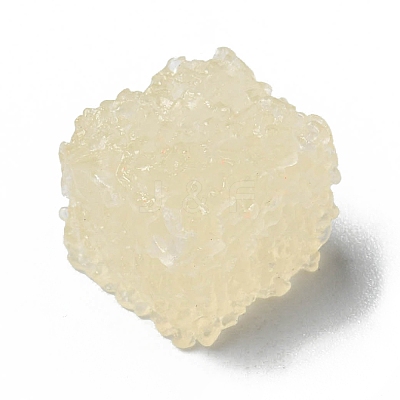 Luminous Resin Cabochons RESI-E041-02D-1