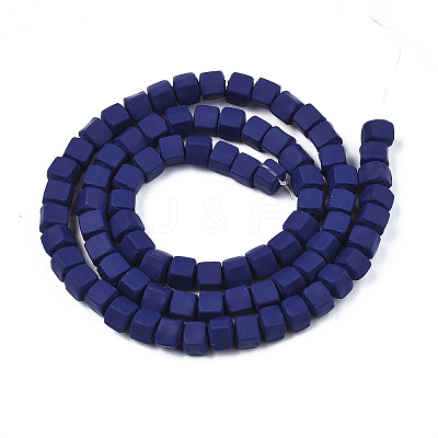 Handmade Polymer Clay Beads Strands X-CLAY-S092-78-1