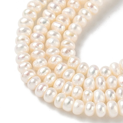 Natural Cultured Freshwater Pearl Beads Strands PEAR-C004-13-1
