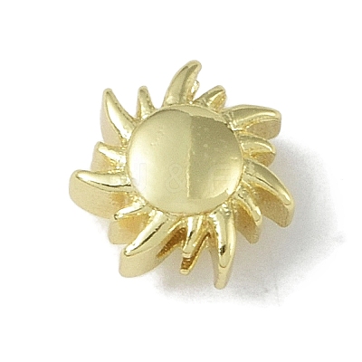 Rack Plating Brass Beads KK-A220-14G-1