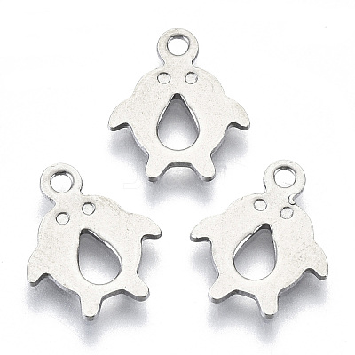 Non-Tarnish 201 Stainless Steel Charms STAS-R116-077-1