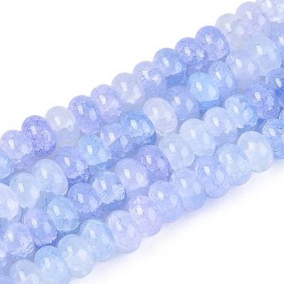 Glass Beads Strands X-GLAA-N059-5x8mm-08-1