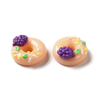 Opaque Resin Imitation Food Decoden Cabochons CRES-M014-01G-1
