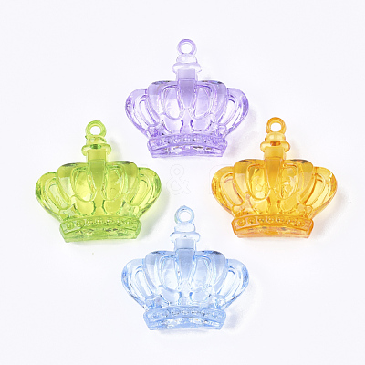 Transparent Acrylic Pendants TACR-S133-063-1