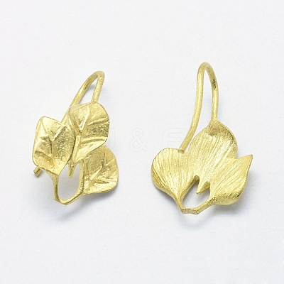 Brass Earring Hooks KK-K186-72C-RS-1