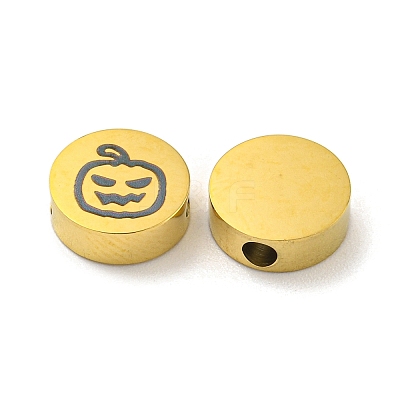 Halloween Theme 304 Stainless Steel Beads STAS-M069-01C-G-1