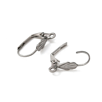 316 Surgical Stainless Steel Leverback Earring Findings STAS-WH0022-69-1