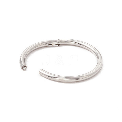 Non-Tarnish 304 Stainless Steel Twister Clasps STAS-C054-03P-1