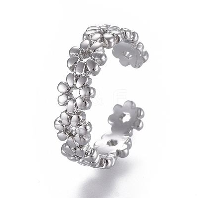 Adjustable Brass Toe Rings RJEW-EE0002-12P-1