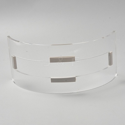 Acrylic Vertical Laptop Stand for Desk DIY-WH20002-118-1