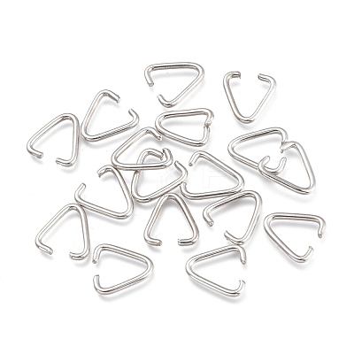 Brass Triangle Rings KK-M129-P-1