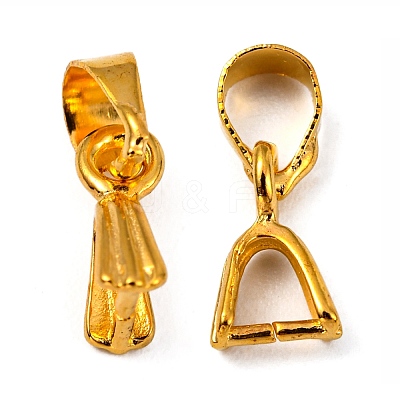 Brass Ice Pick Pinch Bails X-KK-KK06-G-1