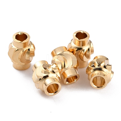 Brass Beads KK-O133-304A-G-1