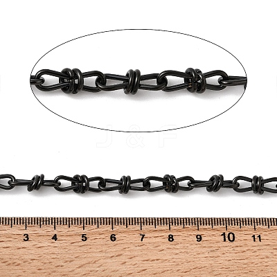 304 Stainless Steel Infinity Link Chains CHS-S012-07B-02-1