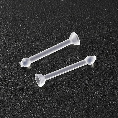 Acrylic Nose Bone Ring AJEW-YW0001-06E-1