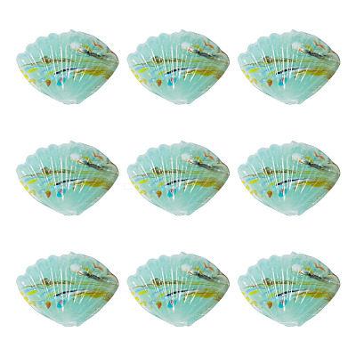 10Pcs Handmade Lampwork Beads LAMP-TADJ0001-07D-1