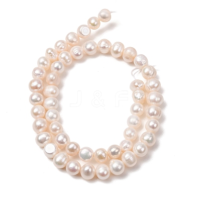 Natural Cultured Freshwater Pearl Beads Strands PA-CBABE82-15D-1