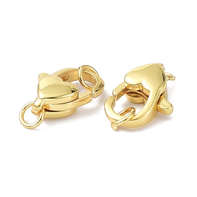 Eco-Friendly Brass Lobster Claw Clasps KK-C221-05G-1