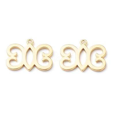 Brass Pendants KK-Z010-05G-1