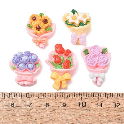 Opaque Resin Cabochons RE-CBA0EC6-03-1