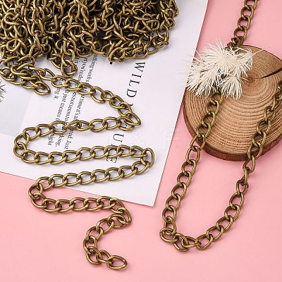 Iron Cuban Link Chains CH-R013-14x10mm-AB-1
