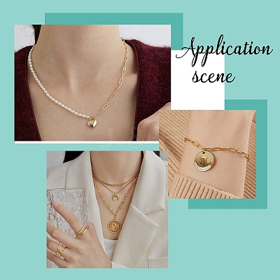 DIY Chain Bracelet Necklace Making Kit DIY-SC0021-32G-1