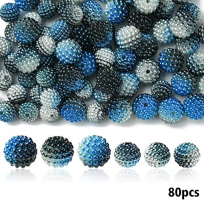 Imitation Pearl Acrylic Beads OACR-YW0002-04B-04-1