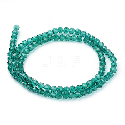Glass Beads Strands EGLA-J042-6mm-13-1
