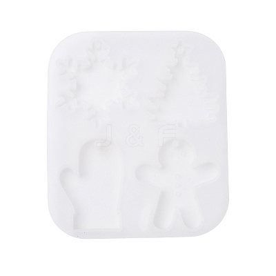 Christmas Theme Silicone Molds DIY-K073-53A-1