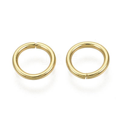 304 Stainless Steel Open Jump Rings STAS-R060-7x1-1