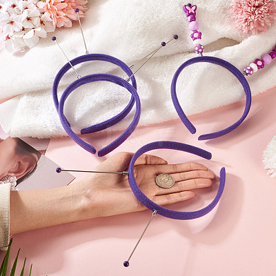Cloth and Plastic Hair Bands OHAR-TAC0020-01F-1